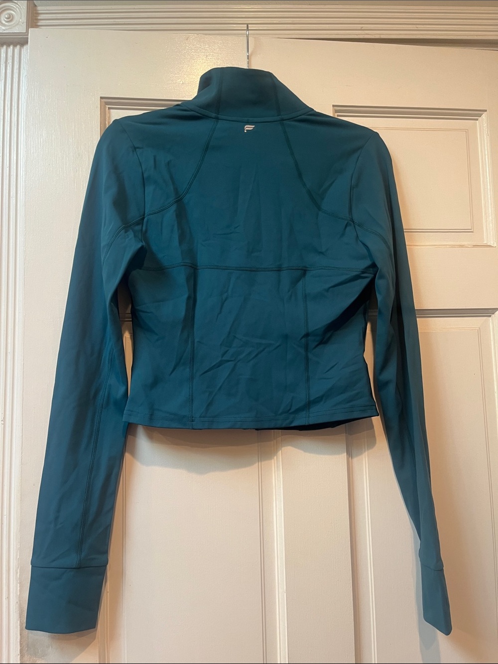 Fabletics Teal Full-Zip Performance Jacket - Picture 2 of 2